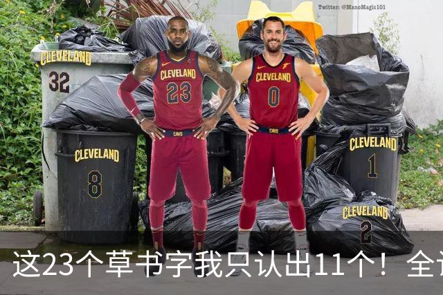 这23个草书字我只认出11个！全认出来的朋友，您的眼力让我佩服得五体投地。为什么有的草书第一眼很惊艳，仔细看却经不起推敲？